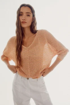 Jersey Punto Calado Bicolor^Slowlove Sale