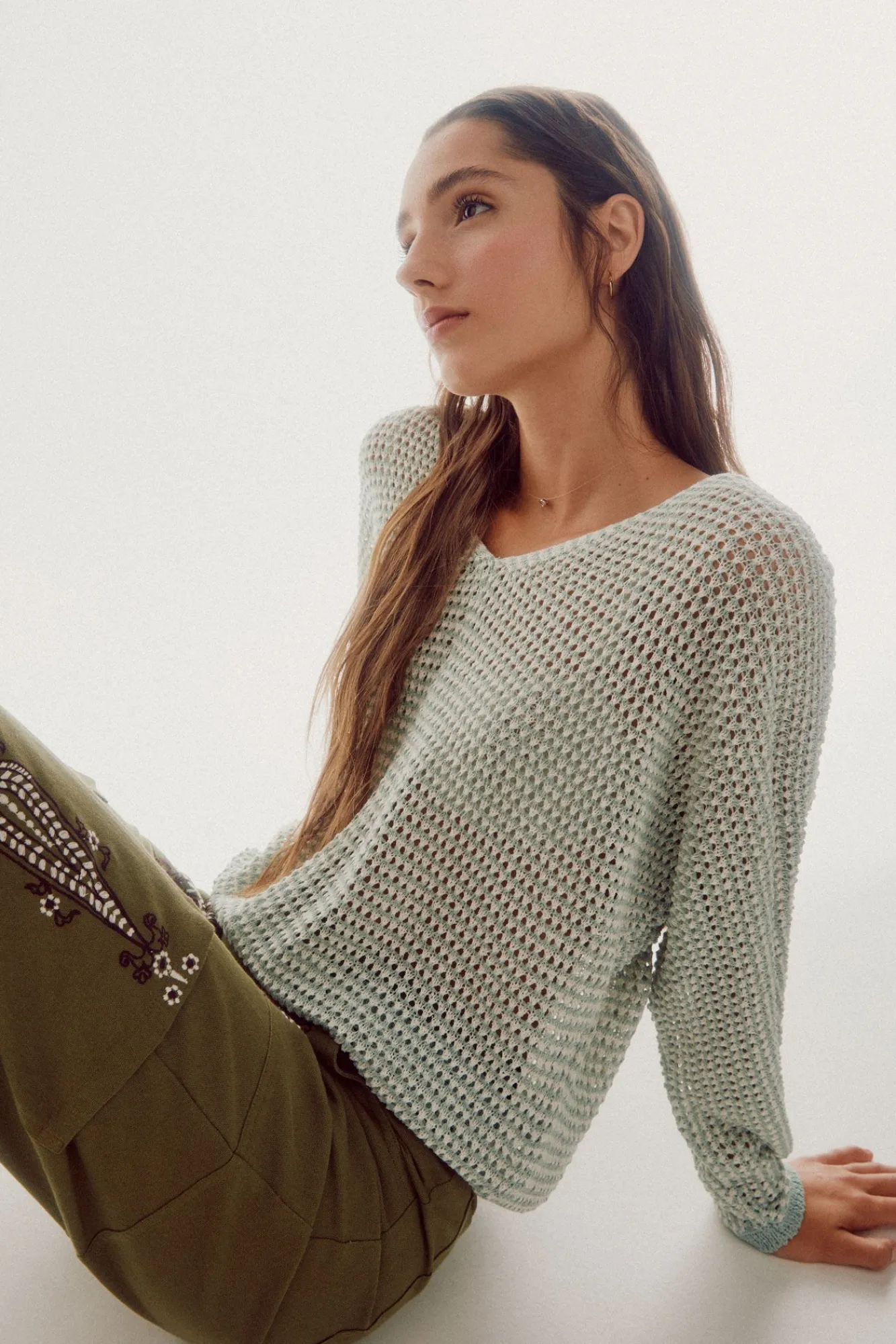 Jersey Punto Calado Bicolor^Slowlove Outlet