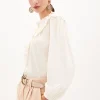 Jimena Blusa Romantica Algodon^Hoss Intropia New
