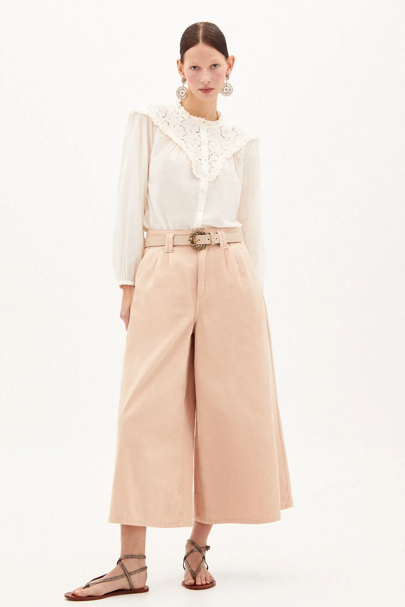 Jimena Blusa Romantica Algodon^Hoss Intropia New