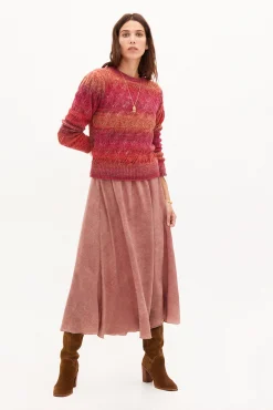 Joanna Falda Midi Con Efecto Lavado^Hoss Intropia Online