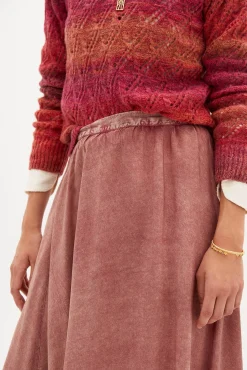 Joanna Falda Midi Con Efecto Lavado^Hoss Intropia Online