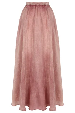 Joanna Falda Midi Con Efecto Lavado^Hoss Intropia Online