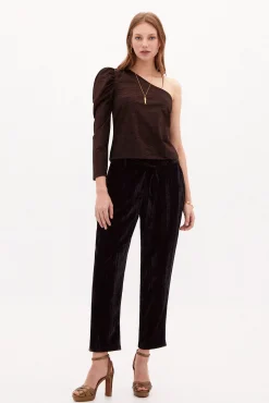 Joanne Camiseta Asimetrica Con Lurex^Hoss Intropia Best Sale