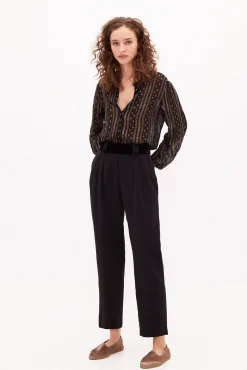 Jolie Pantalon Satinado Con Botones^Hoss Intropia Online