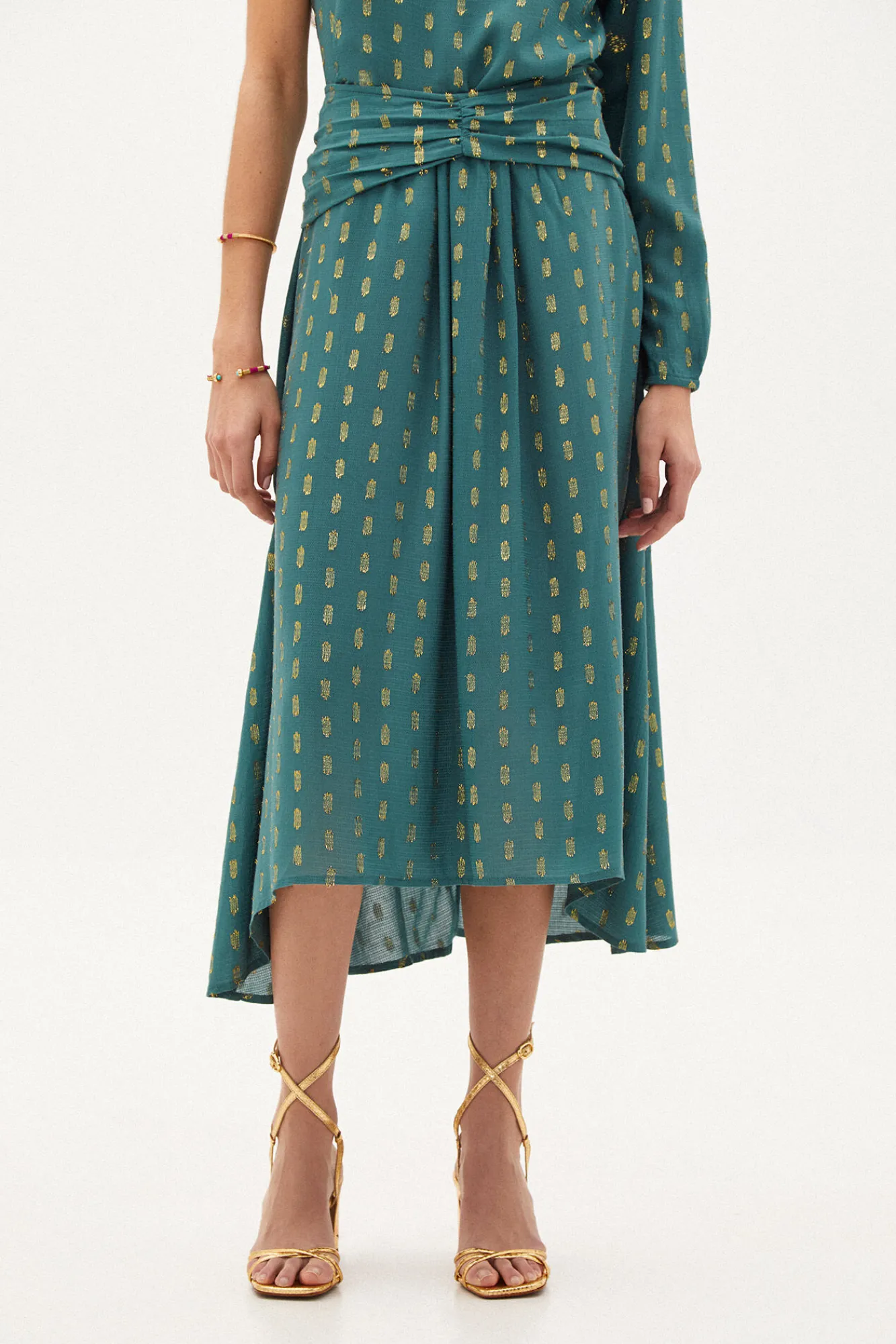June Falda Midi Con Lurex^Hoss Intropia Flash Sale