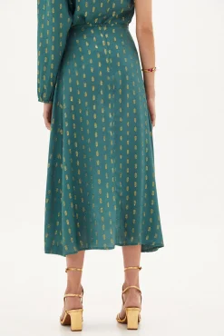 June Falda Midi Con Lurex^Hoss Intropia Flash Sale