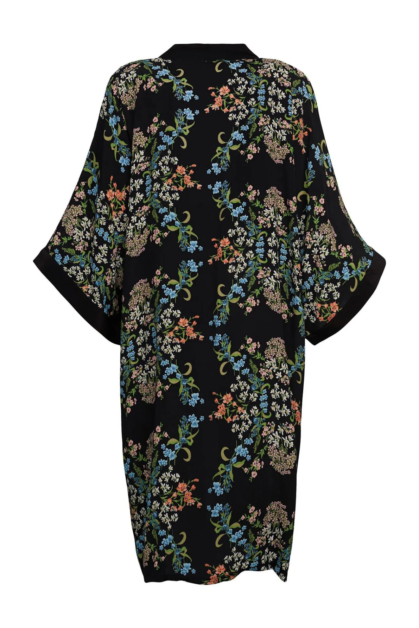 Kimono Largo Corte Holgado Flores^Esprit Shop