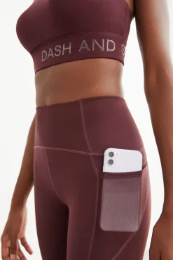 Leggings Largos Morado 4D Stretch^Dash and Stars Cheap