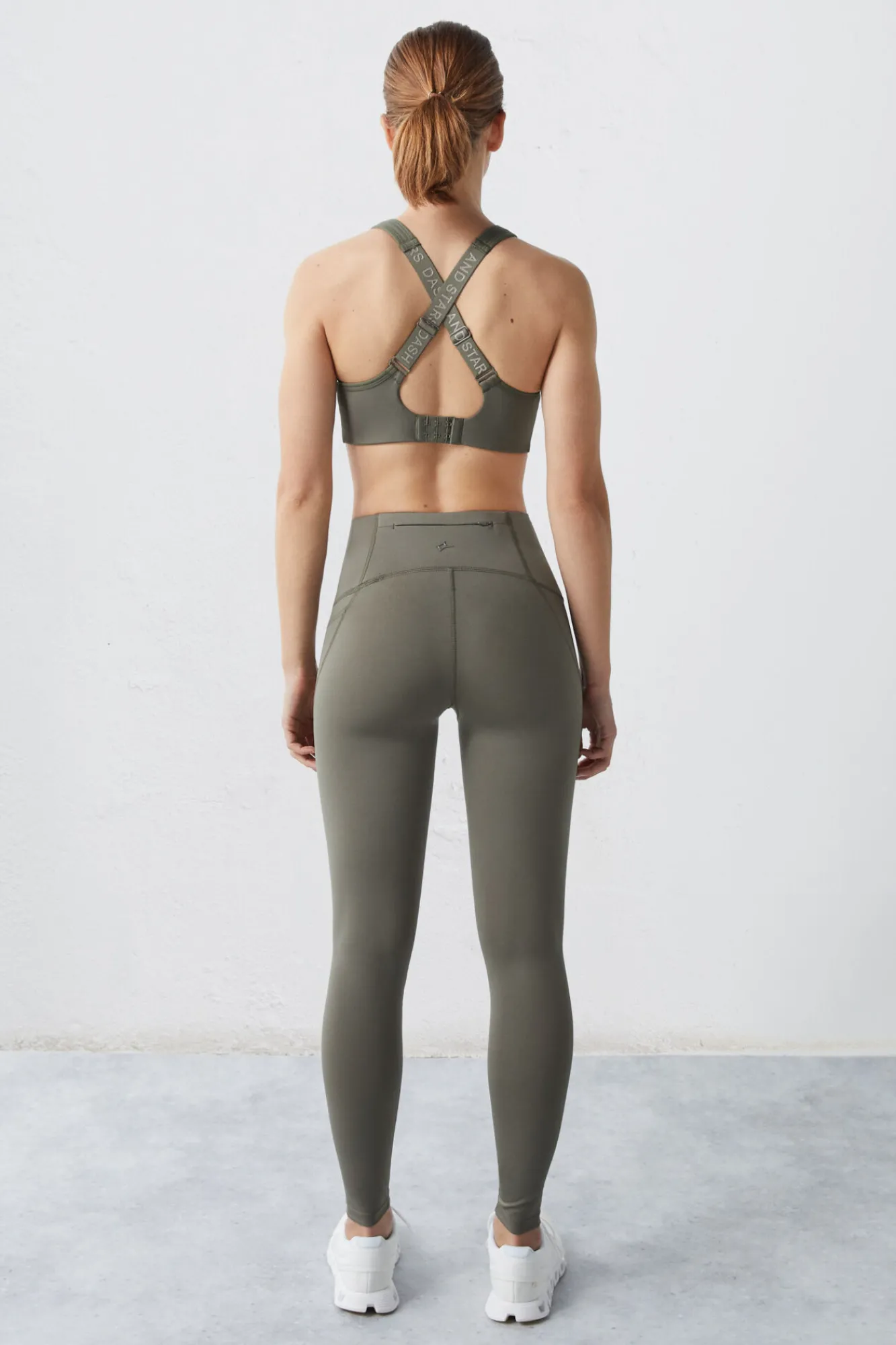 Leggings Verde 4D Stretch^Dash and Stars Flash Sale