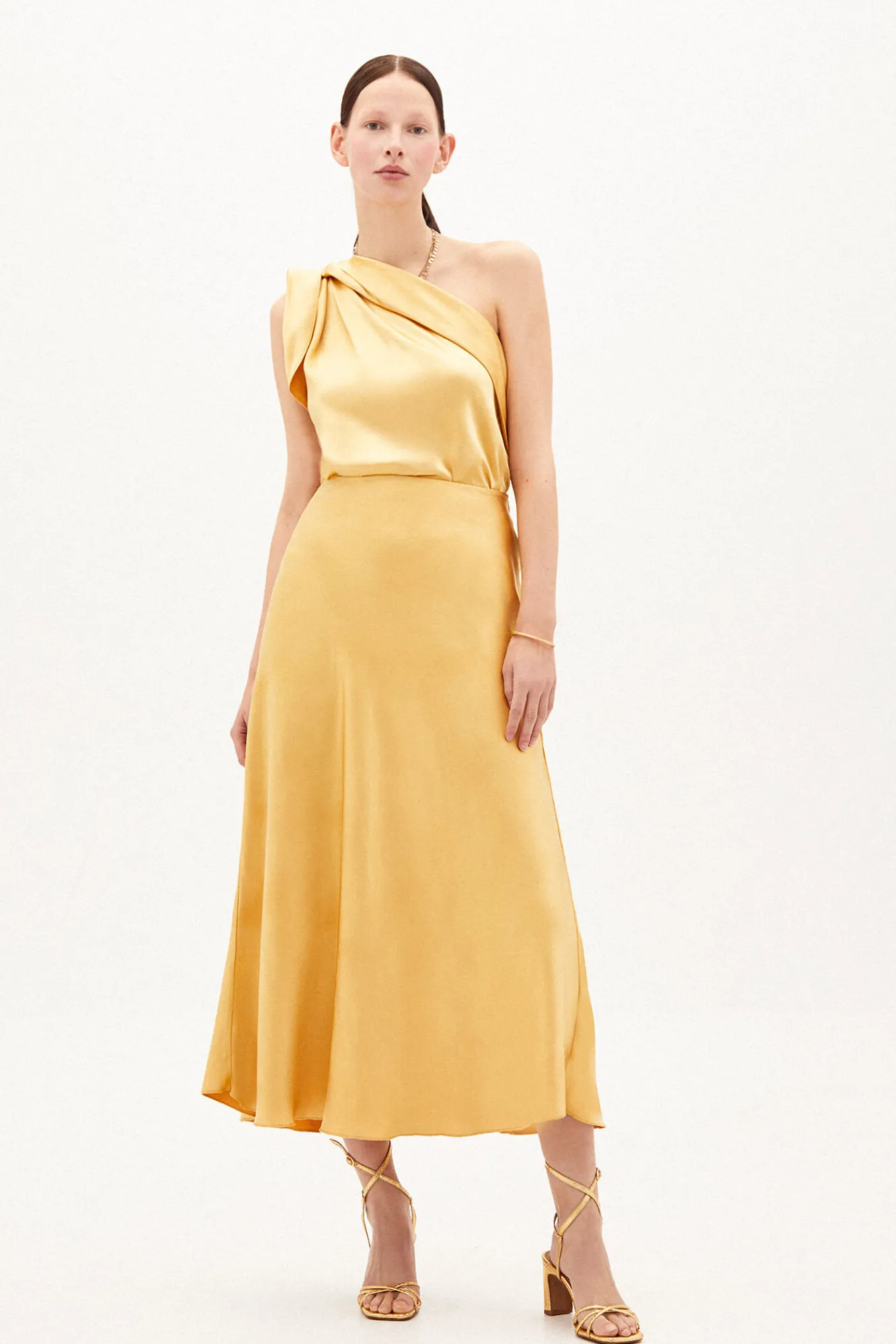 Lena Top Satinado Asimetrico^Hoss Intropia Store