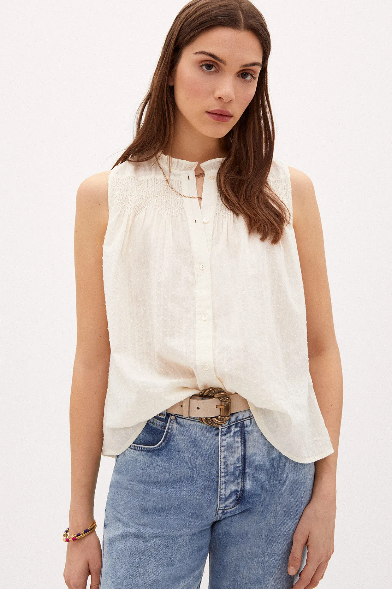 Liana Camisa De Algodon^Hoss Intropia New