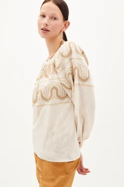 Linda Top Rustico Bordado^Hoss Intropia Best Sale