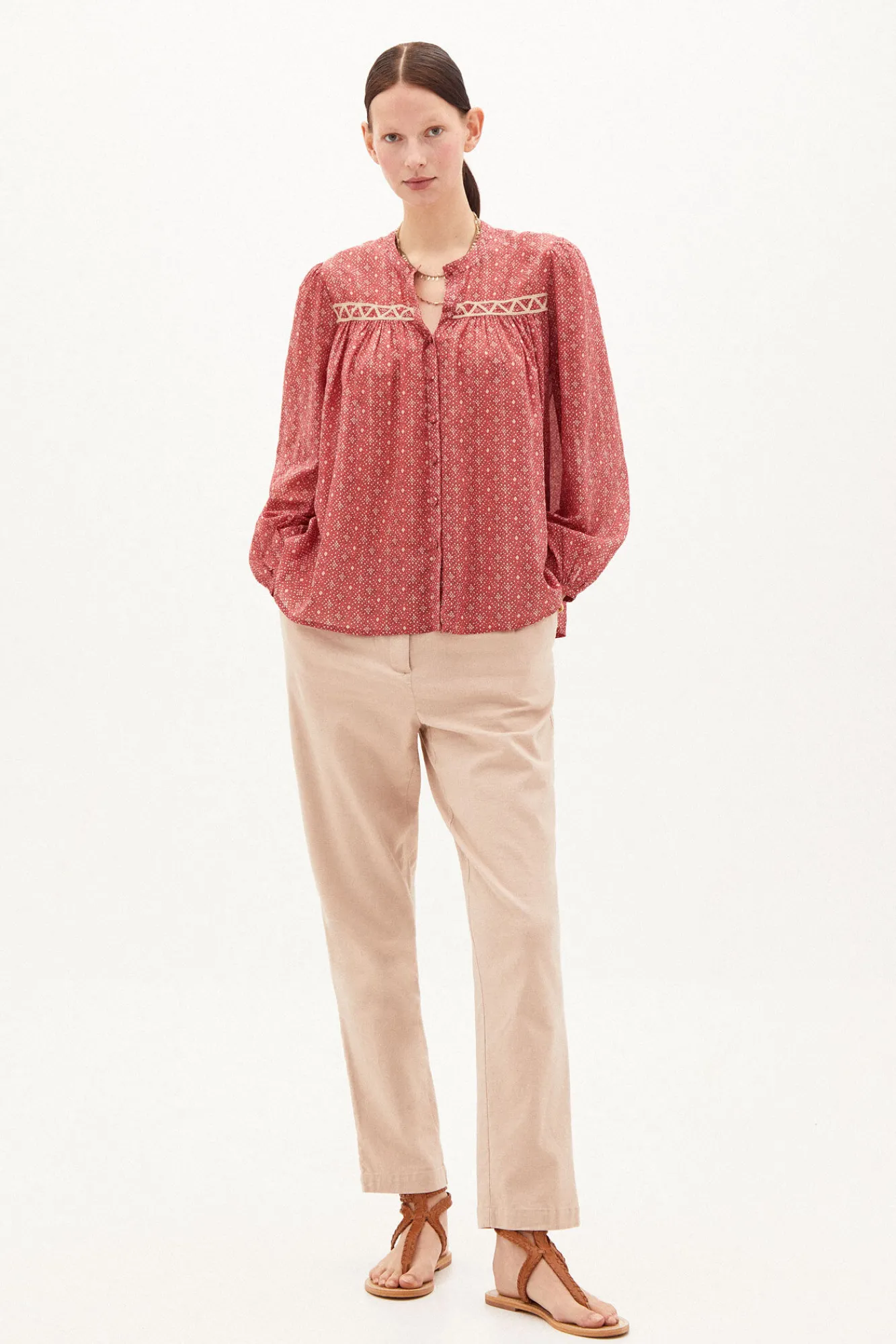 Mabel Camisa De Algodon Estampada^Hoss Intropia Outlet