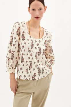 Macarena Blusa Romantica De Algodon^Hoss Intropia Flash Sale