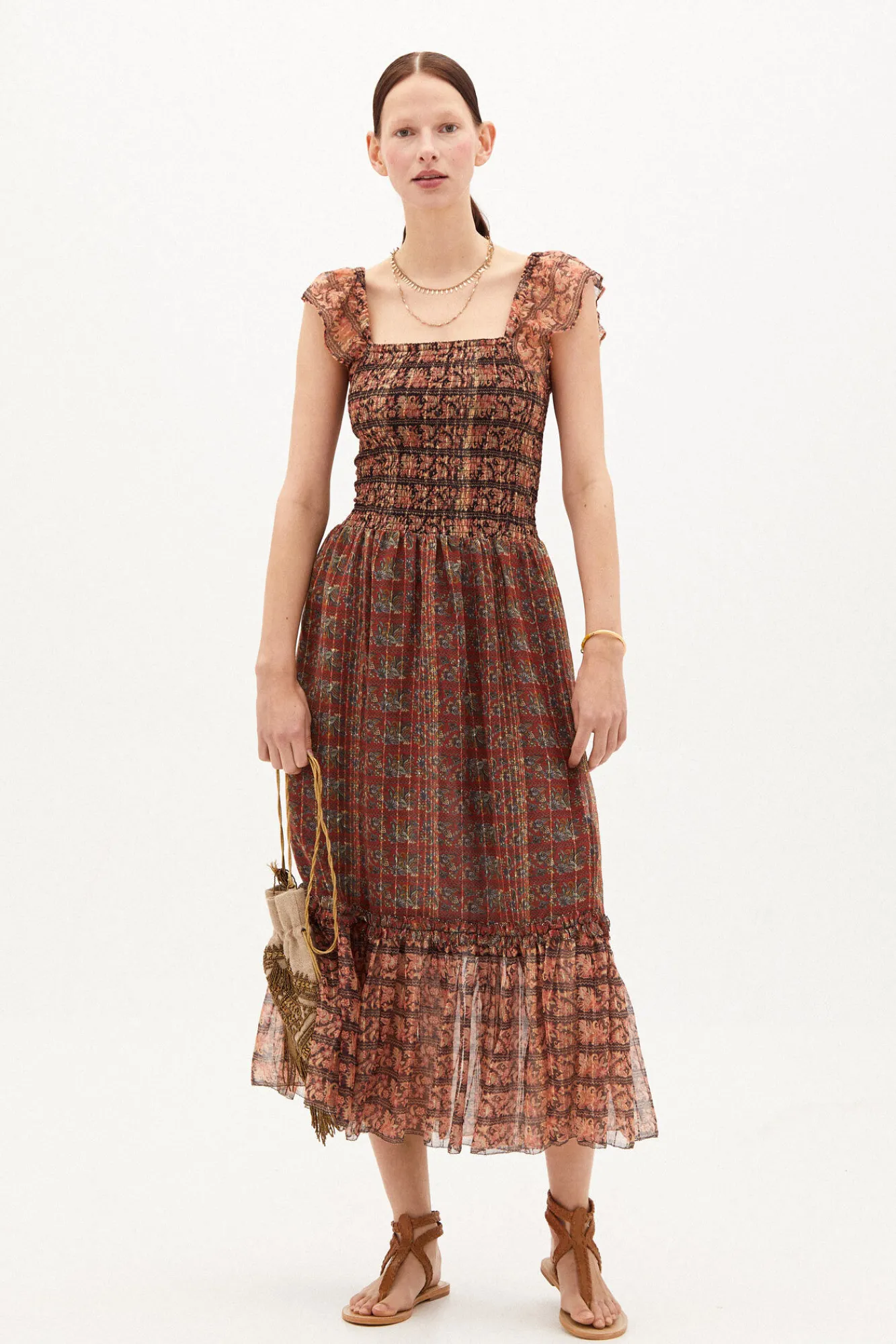 Maite Vestido Midi Estampado^Hoss Intropia Sale