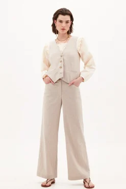 Malena Pantalon Amplio Cuadros^Hoss Intropia Best