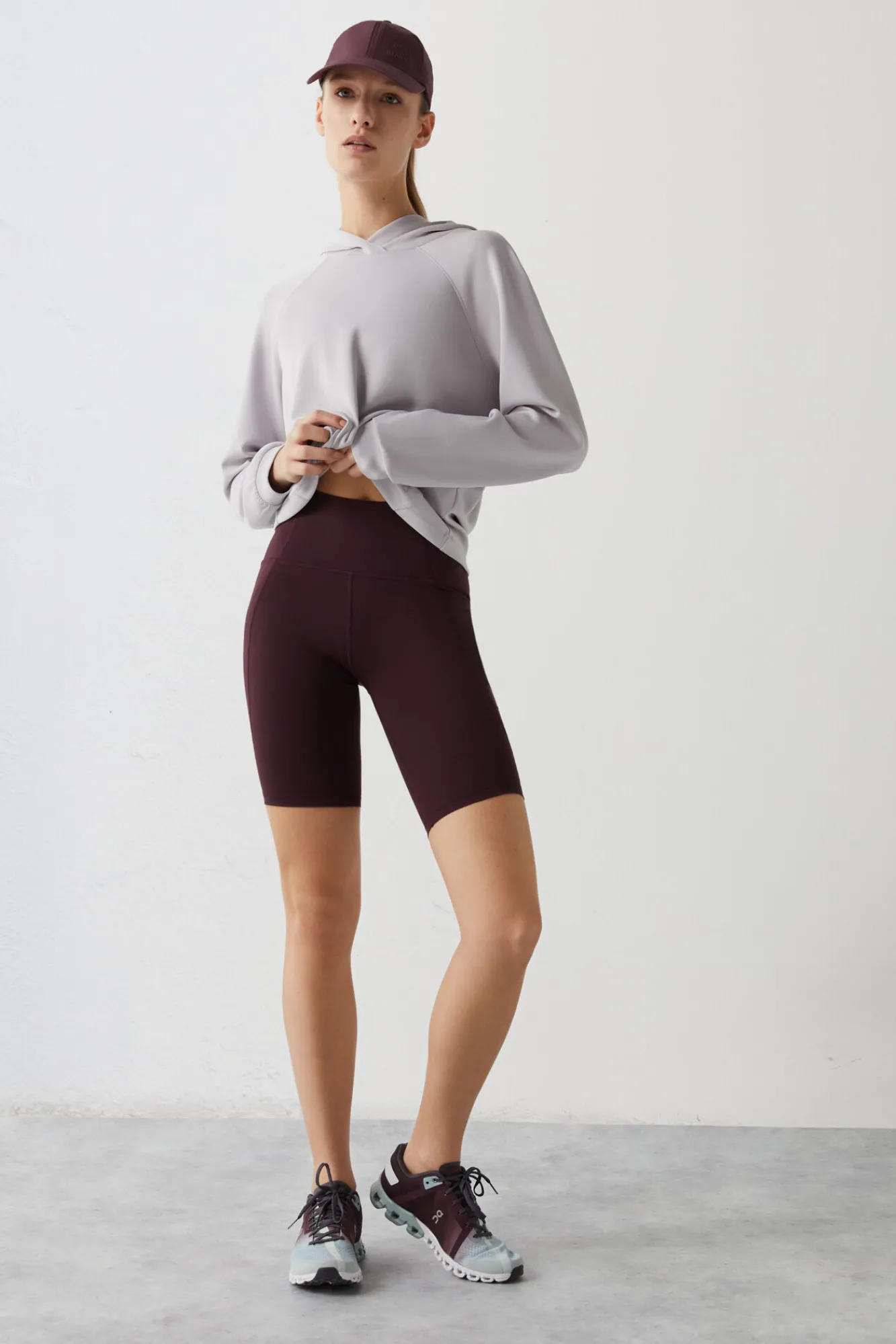 Mallas Ciclista Morado Power Sculpt^Dash and Stars New
