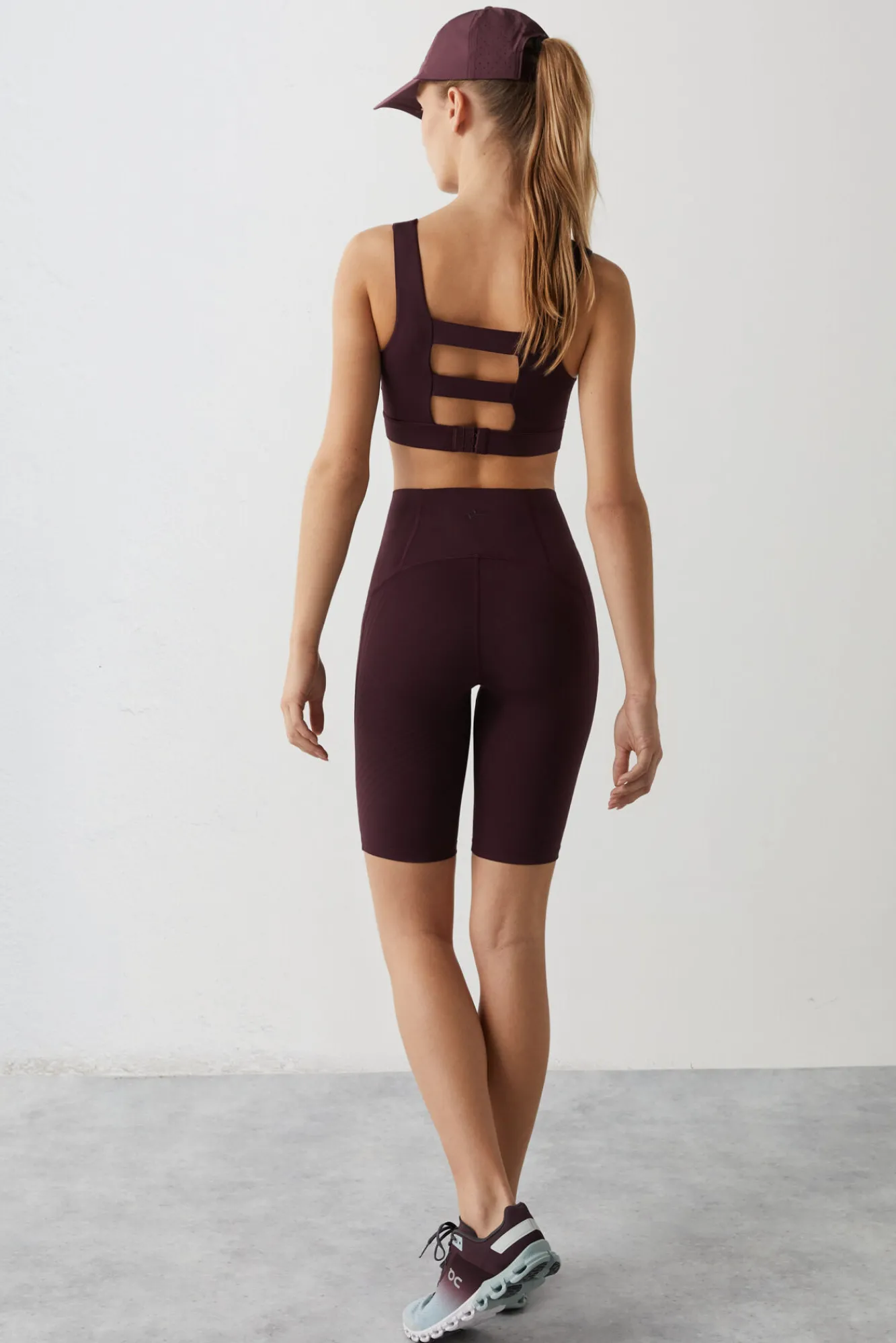 Mallas Ciclista Morado Power Sculpt^Dash and Stars New
