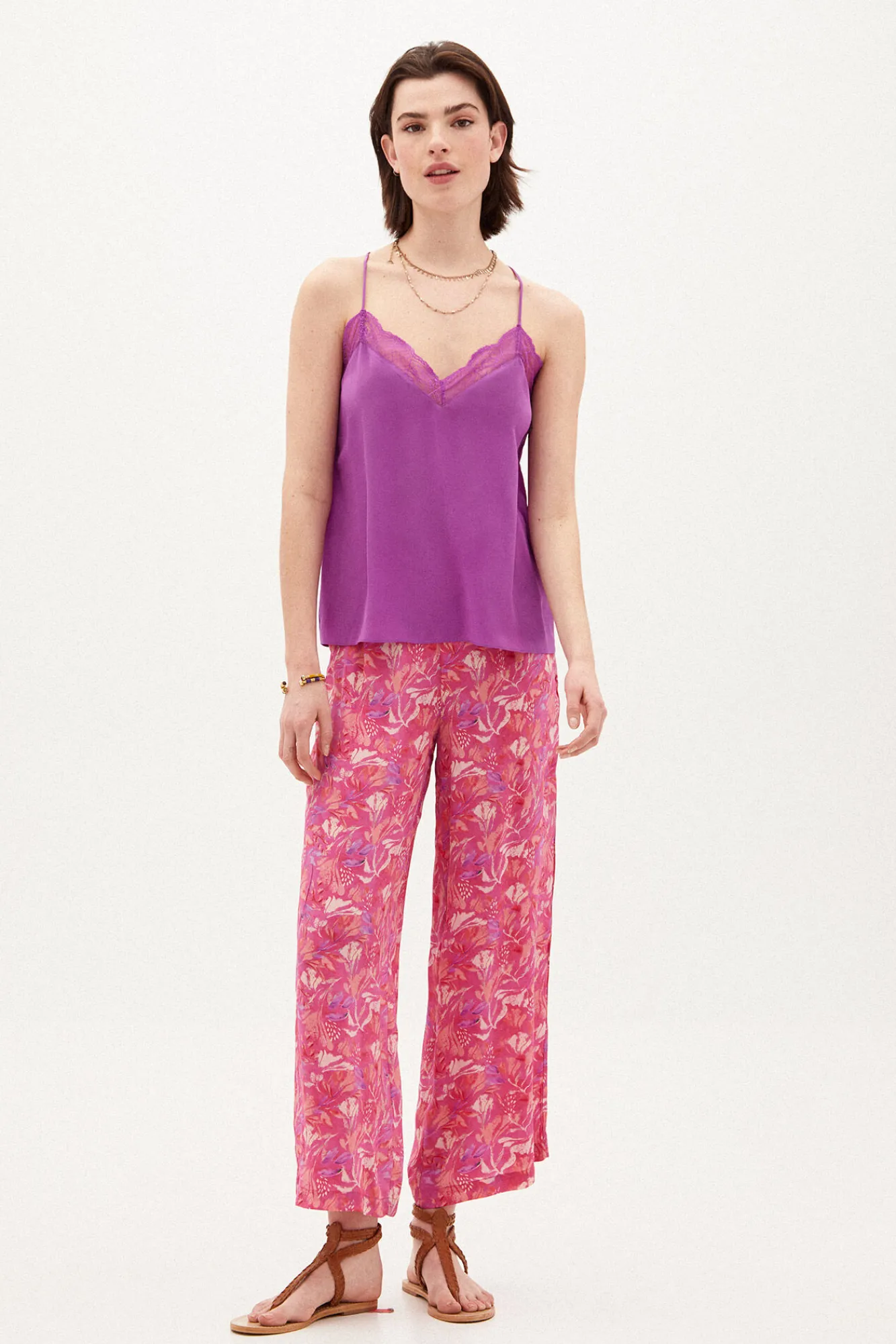 Marcela Top De Tirantes Seda^Hoss Intropia Fashion