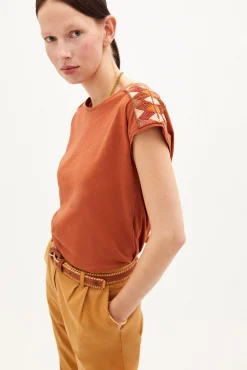 Marina Camiseta Con Abalorios^Hoss Intropia Online