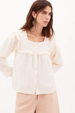 Martina Blusa Romantica De Algodon^Hoss Intropia Best Sale