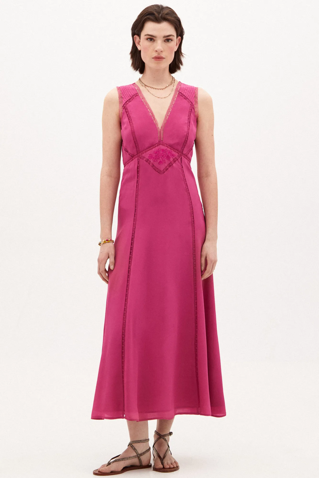 Megan Vestido Lencero Largo^Hoss Intropia Store