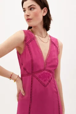 Megan Vestido Lencero Largo^Hoss Intropia Store