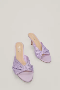 Mercedes.Sanadalia Mule Saten^TFP by Tamara Falco Discount