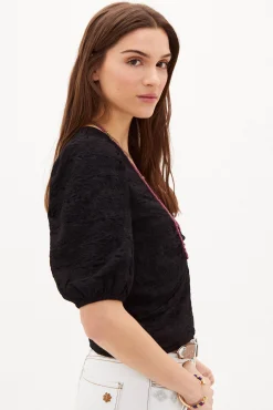 Monique Camiseta Con Textura^Hoss Intropia Fashion
