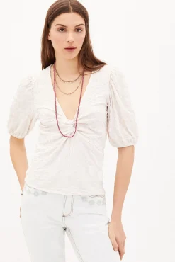 Monique Camiseta Con Textura^Hoss Intropia New