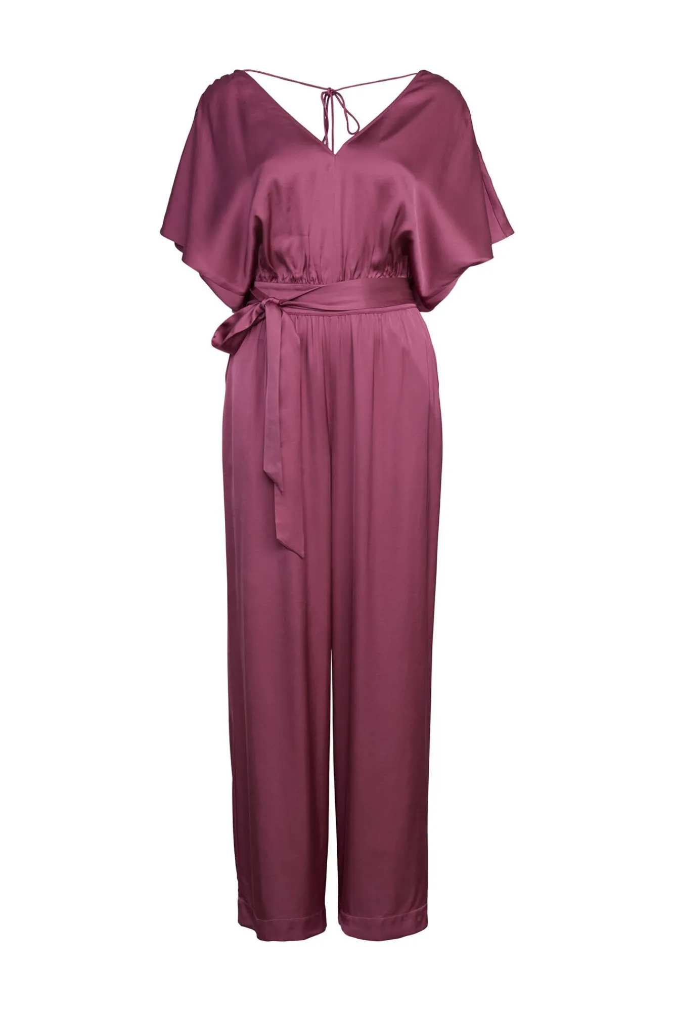 Mono Wide Leg Satinado Viscosa^Esprit Outlet