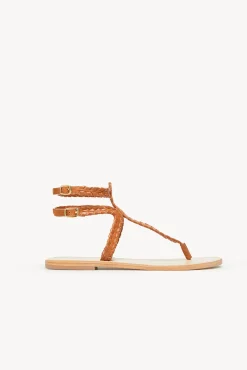 Naroa Sandalias Planas De Piel^Hoss Intropia Flash Sale
