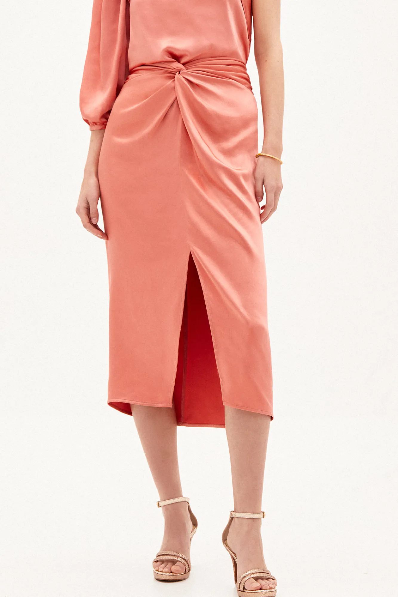 Nerea Falda Midi Satinada^Hoss Intropia Sale