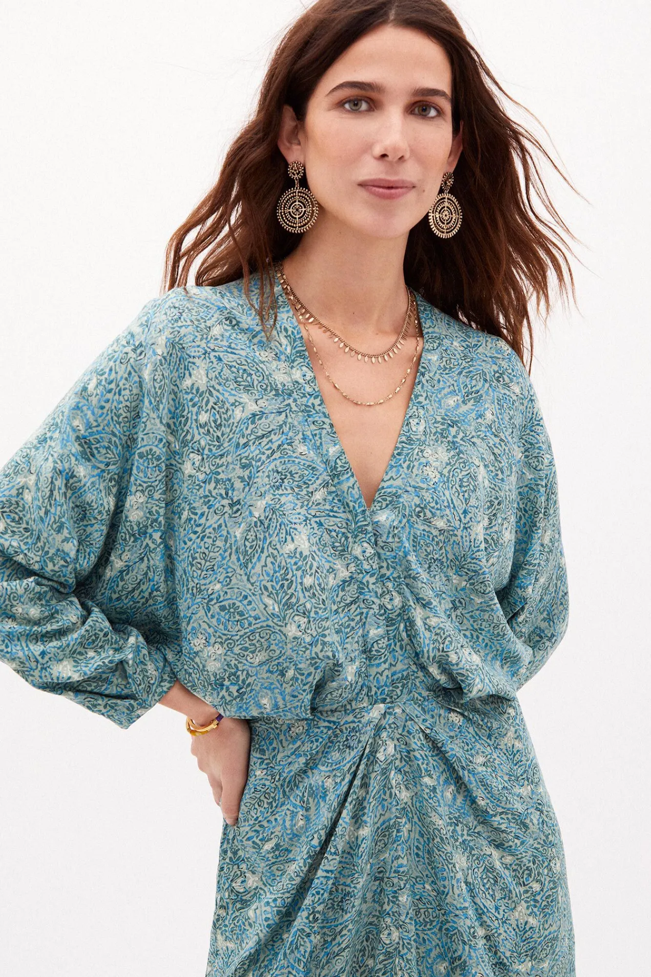 Nora Vestido Midi Estampado^Hoss Intropia Best