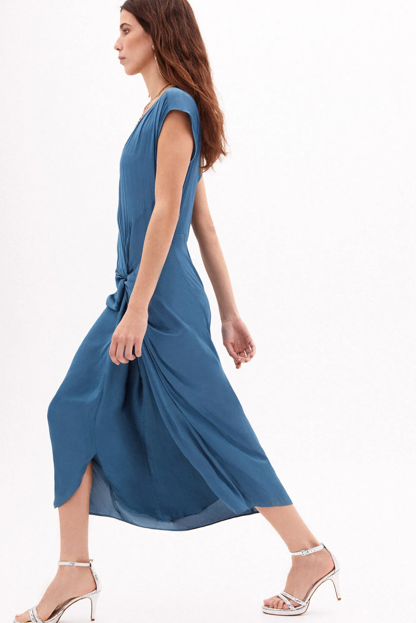 Olimpia Vestido Midi Drapeado^Hoss Intropia Cheap