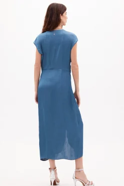 Olimpia Vestido Midi Drapeado^Hoss Intropia Cheap