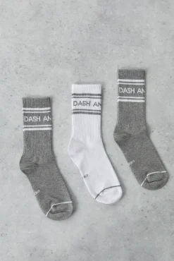 Pack 3 Calcetines Altos Tecnicos Algodon^Dash and Stars Hot