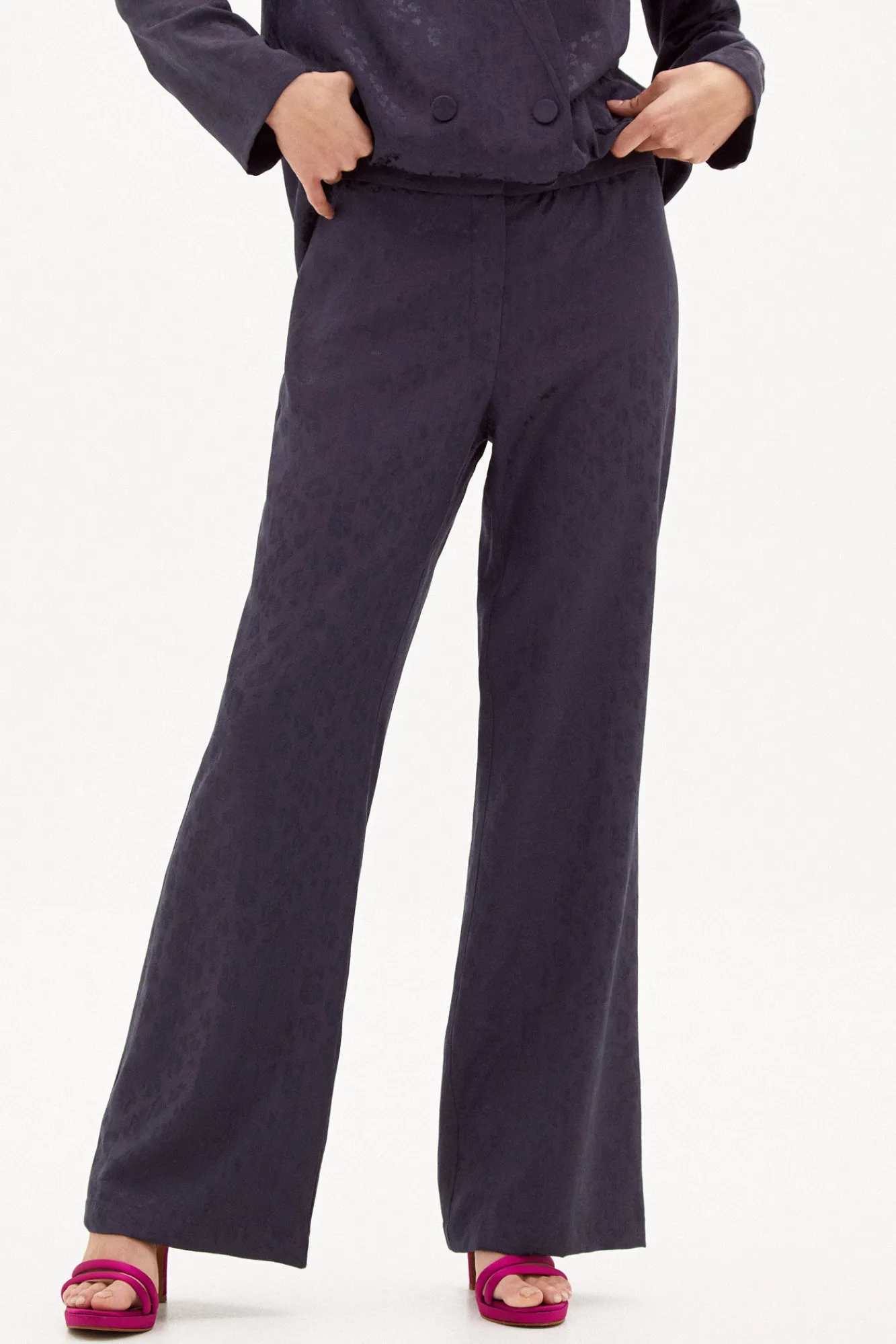 Paige Pantalon De Traje En Jacquard^Hoss Intropia Online