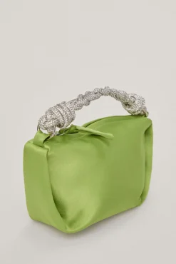 Paloma.Mini Bolso Saten Asa Cristales^TFP by Tamara Falco Online