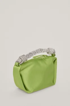 Paloma.Mini Bolso Saten Asa Cristales^TFP by Tamara Falco Online