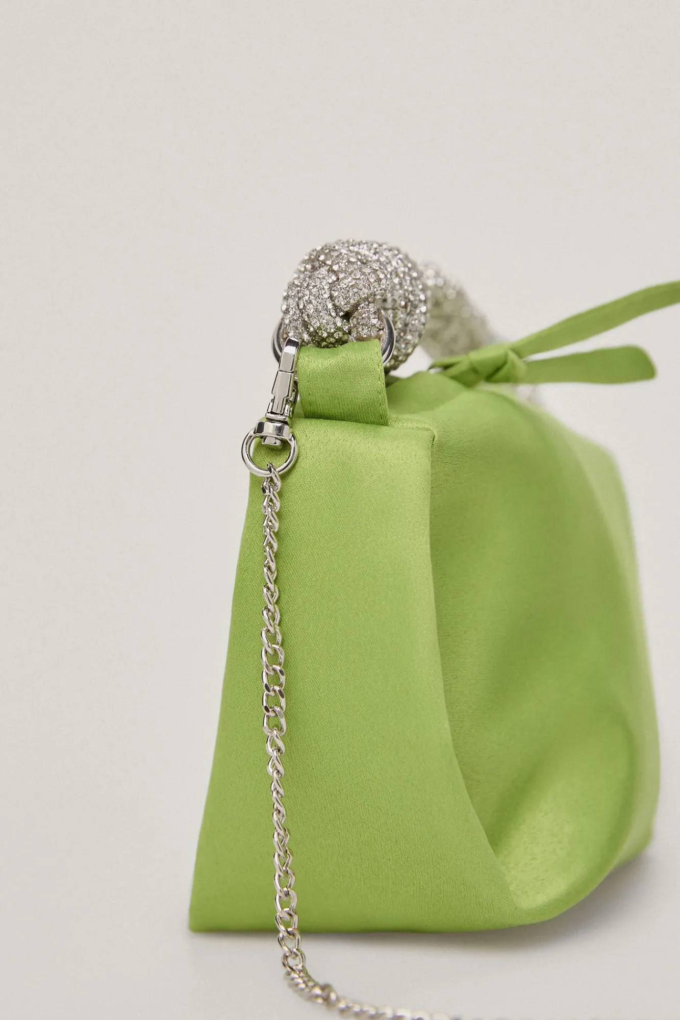 Paloma.Mini Bolso Saten Asa Cristales^TFP by Tamara Falco Online