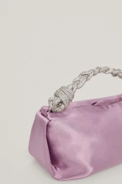 Paloma.Mini Bolso Saten Asa Cristales^TFP by Tamara Falco Outlet