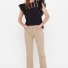 Pantalon 5 Bolsillos Regular Crop^Cortefiel Best Sale