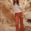 Pantalon Campana Estampado^Slowlove Clearance