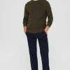 Pantalon Chino Straight Fit En Algodon Organico^Esprit Best Sale