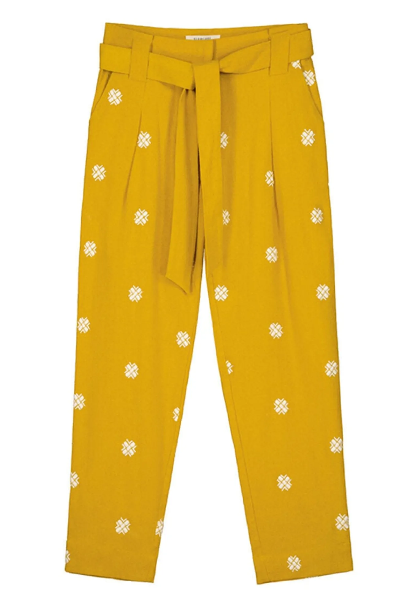 Pantalon Con Bordados^Slowlove Cheap