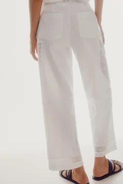 Pantalon Con Cintas De Croche^Slowlove Online
