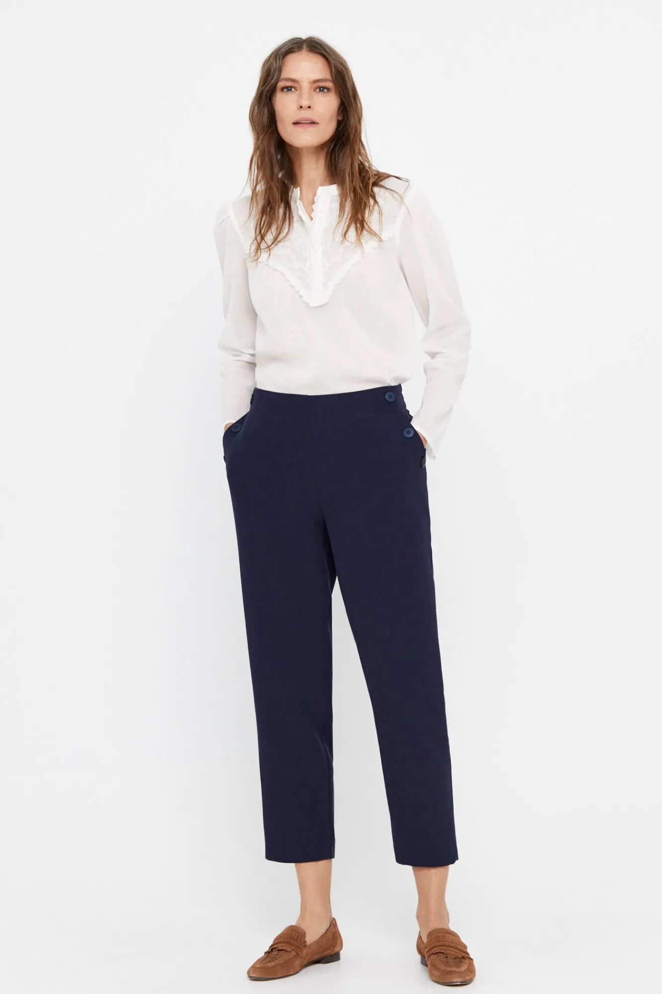 Pantalon Corte Recto^Cortefiel Cheap