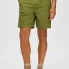 Pantalon Corto Chino De Algodon Organico.^Selected New
